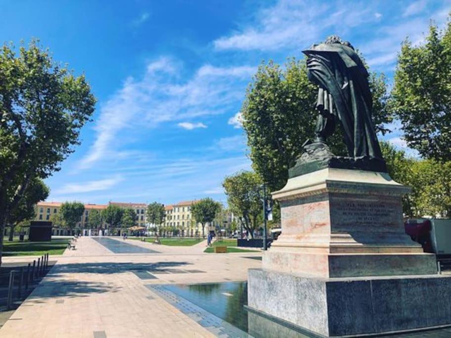 Charmant T2 Atypique, Renove Béziers Zewnętrze zdjęcie